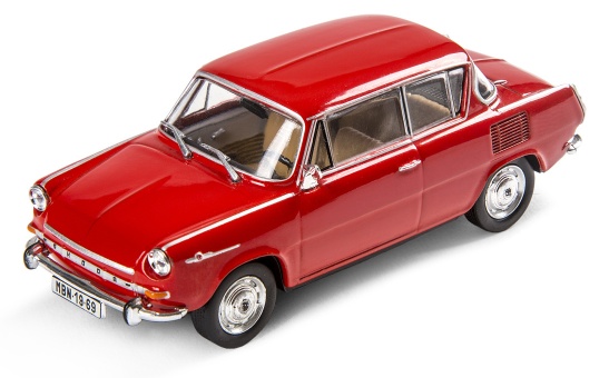 Škoda 1100MBX (1969) 1:43 červenooranžová